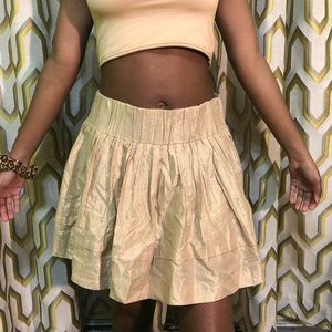Champagne Shimmer Skirt